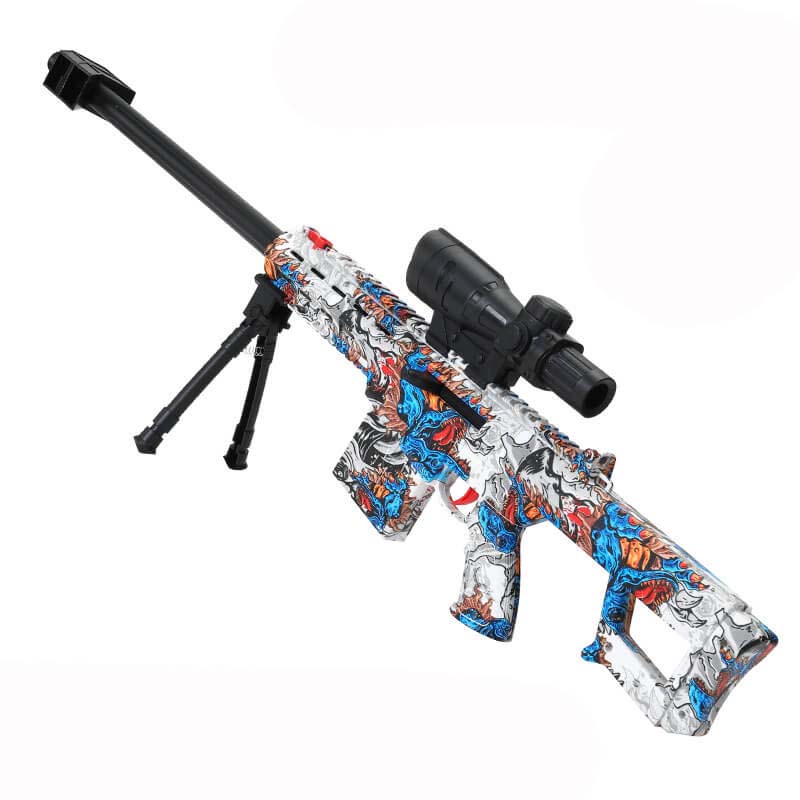 Barrett Manual Loading Orbeez Gun Kids Orby Blaster Toy Gift-Kublai-white-Kublai