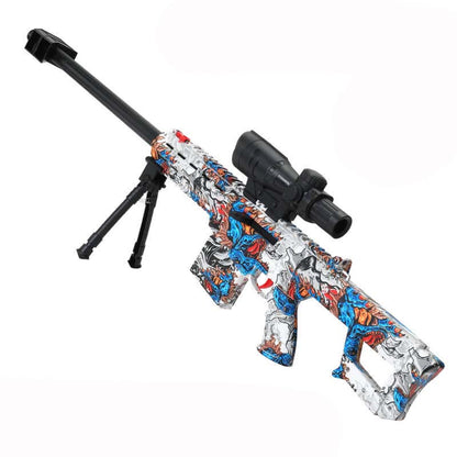 Barrett Manual Loading Orbeez Gun Kids Orby Blaster Toy Gift-Kublai-white-Kublai