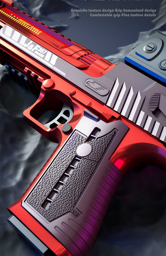 JF Desert Eagle Toy Gun Electric Foam Disc Blaster-foam blaster-Kublai-Kublai