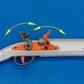 Hanke Flintlock Rifle Musket Dart Blaster Pirate Toy Gun