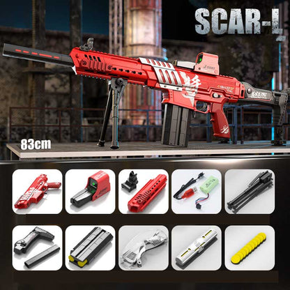 JF SCAR-L Foam Disc Blaster Toy Launcher-Kublai-scar foam disc blaster-Kublai