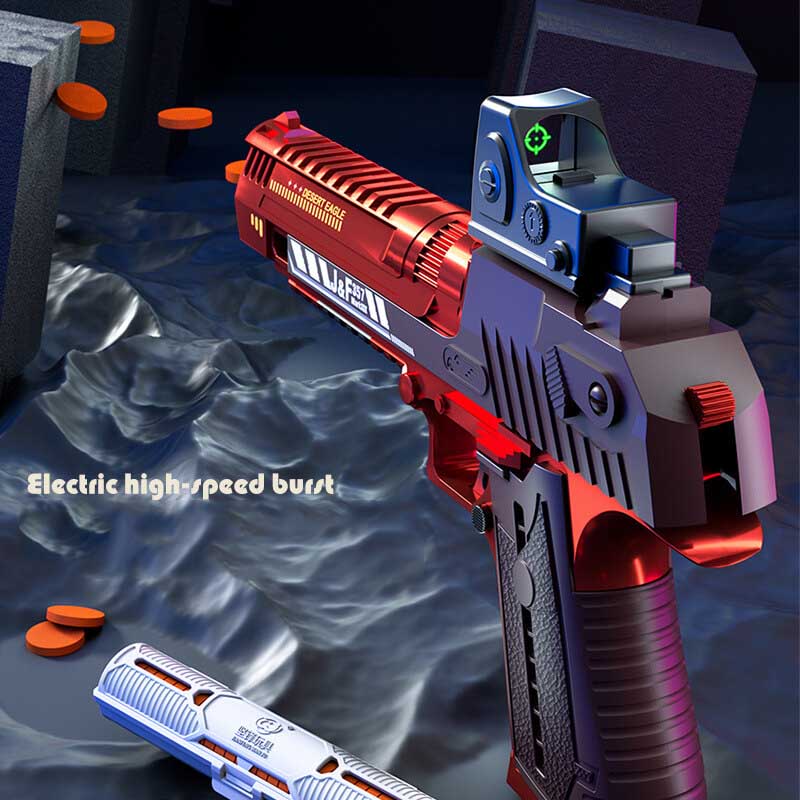 JF Desert Eagle Toy Gun Electric Foam Disc Blaster-foam blaster-Kublai-Kublai
