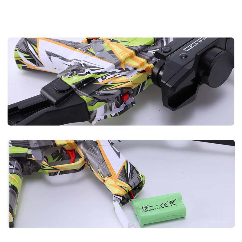 UMP-45 Electric Hopper Fed Graffiti Gel Blaster-Kublai-Kublai