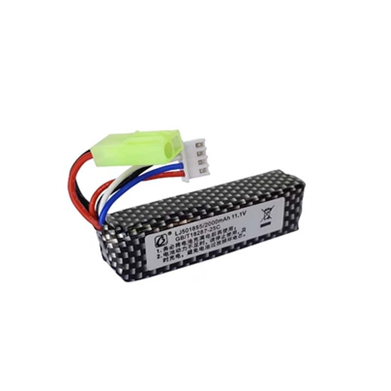 7.4v 2000mah Li-ion Battery with Tamiya Plug