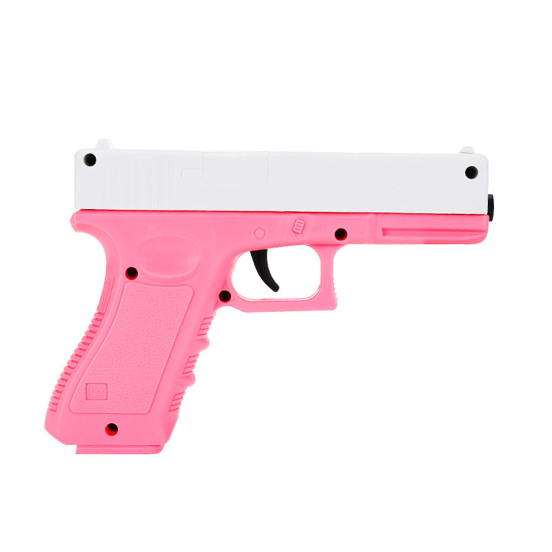 Manual Pink Gel Ball Blaster Glock Toy Gun