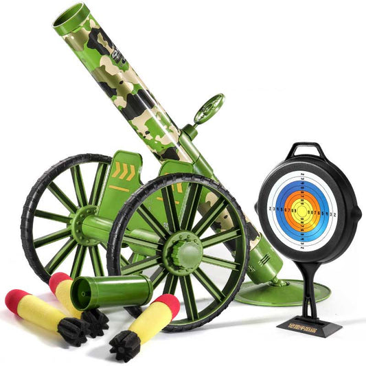 CRJ Mortar Soft Bullet Foam Blaster with Wheel