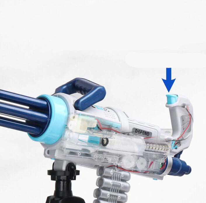 WY Gatling Brushless Electric Auto Foam Blaster-Kublai-Kublai