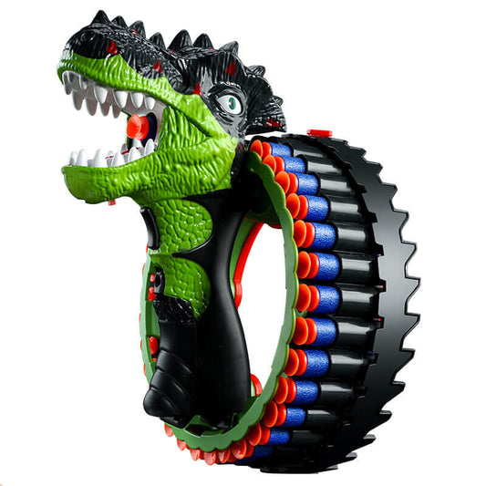 Dinosaur Electric Auto Wristband Rotating Foam Dart Blaster-Kublai-Kublai