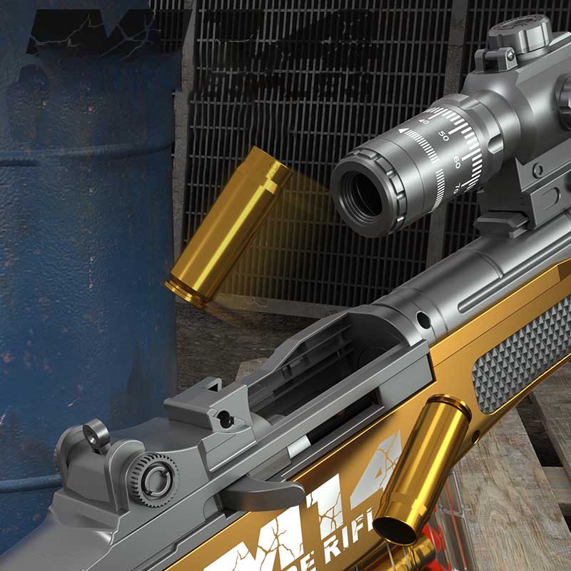 M14 Manual Shell Ejecting Sniper Foam Blaster – Kublai