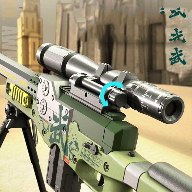 JF Electric AWM Sniper Foam Disc Blaster-Kublai-Kublai