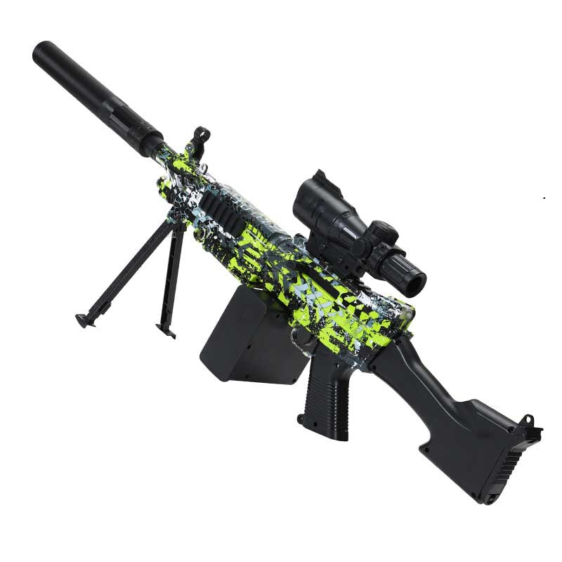 M249 Kids Toy Gun Orby Gel Blaster Electric Full Auto / Manual