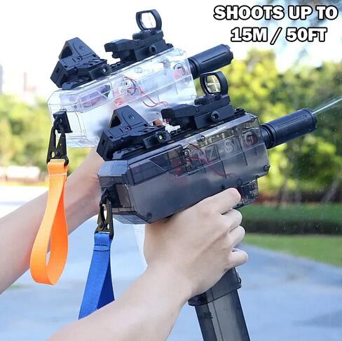 Electric UZI SMG Water Blaster Toy Gun-Biu Blaster-Uenel