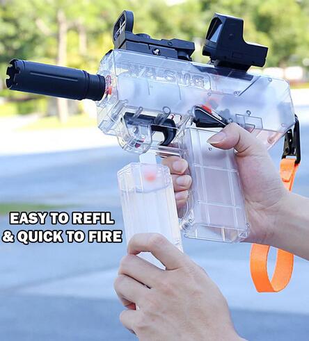 Electric UZI SMG Water Blaster Toy Gun-Biu Blaster-Uenel