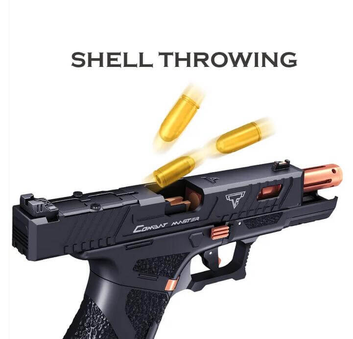 FL- G02 Glock Laser Training Pistol with Ejecting Shells Dry Fire-Kublai-black-Kublai