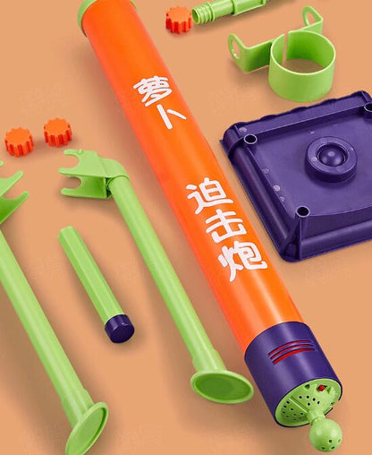 Carrot Foam Rocket Ammo Launcher Mortar Toy
