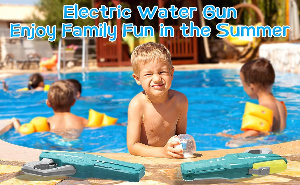 dinosaur electric water gun (color box)