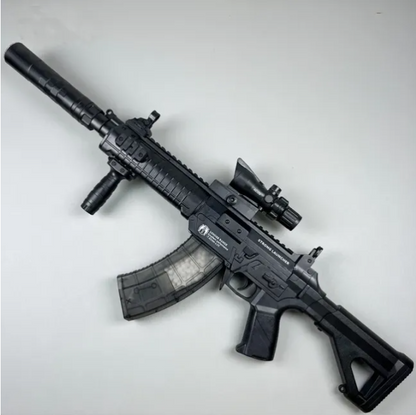 LH QBZ191 Gel Blaster With Lighted Silencer - Black