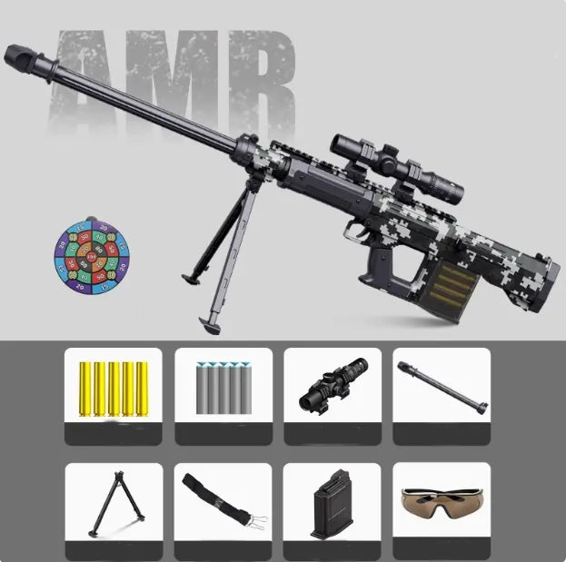 Lehui AMR Ejection sniper rifle foam blaster