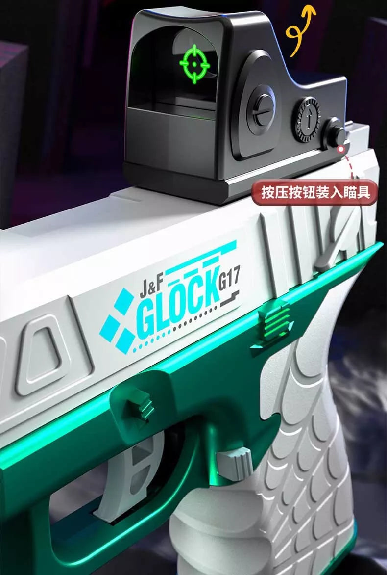 ELectric Full Auto Foam Disc Launcher Toy-foam blaster-Kublai-Kublai