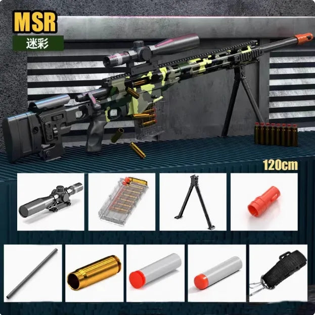 Handi MSR sniper rifle foam blaster