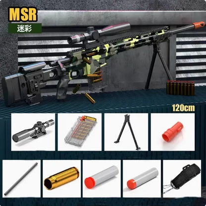 Handi MSR sniper rifle foam blaster