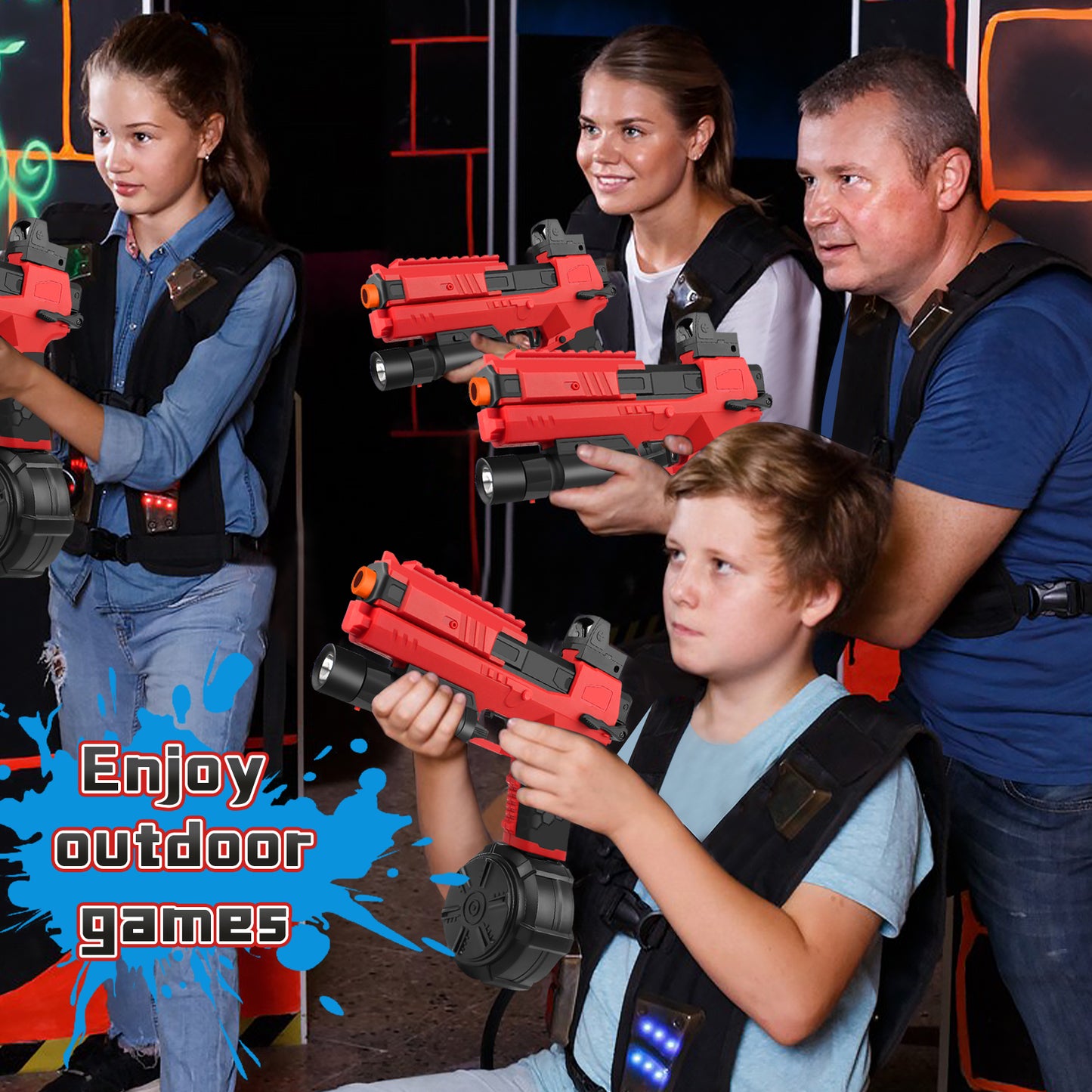 New X6 Nylon Electric Full Auto Gel Ball Blaster
