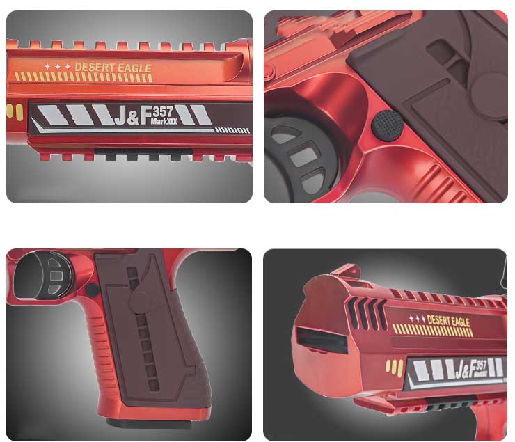 JF Desert Eagle Toy Gun Electric Foam Disc Blaster-foam blaster-Kublai-Kublai