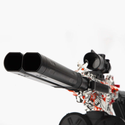 M416 Double Barreled Gel Blaster Splatter Ball Gun-Kublai-Kublai
