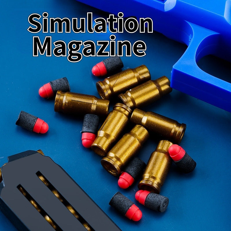 M1911 Shell Ejecting Sponge Soft Bullet Dart Blaster-Kublai-Kublai