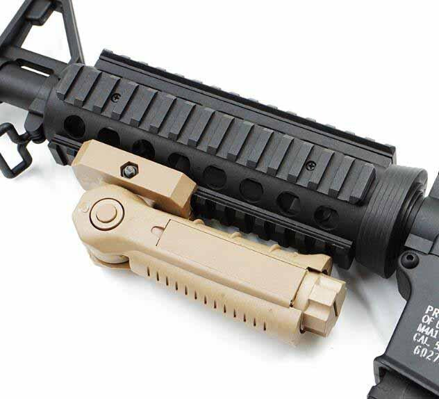 Tactical Foldable UTG Foregrip-Grips & Handles-Kublai-Kublai