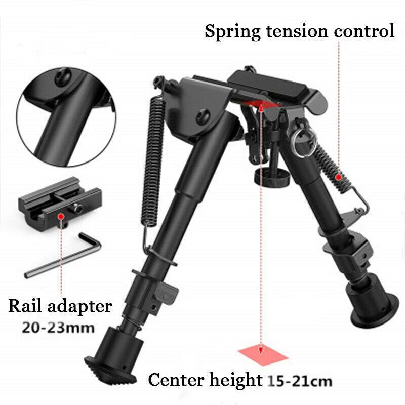 Adjustable Metal Tactical Rilfe Bipod 6''-9''-Tactical Accessories-Kublai-Kublai