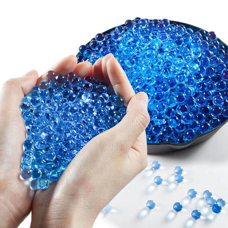 20000pcs Blue 7mm Gel Balls with Hopper Bottle (US Stock)-water beads-Kublai-Kublai