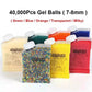 40000/100000pcs 7-8MM Hardened Coloured Gel Balls-gel balls-Biu Blaster-Biu Blaster