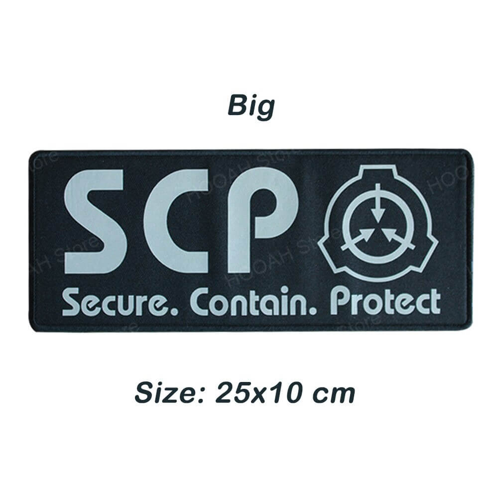 Special Containment Procedures Foundation Secure Contain Protect SCP Patches IR Badges Embroidery Applique-Tactical Accessories-Kublai-A-Kublai