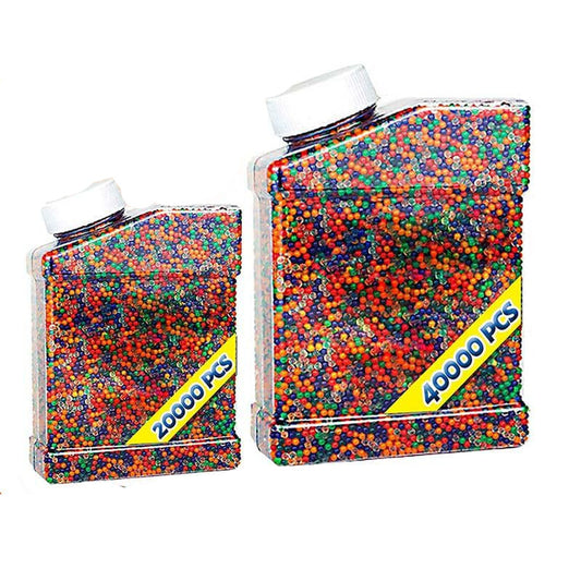 2 Bottles 60000Pcs Colorful Gel Balls 7-8mm (US Stock)-gel balls-Biu Blaster-Biu Blaster