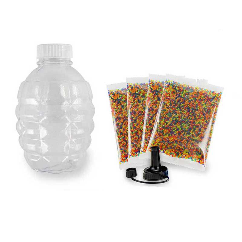 40000pcs Mix Color 7-8mm Gel Ball with Hopper Bottle and Load Cap-water beads-Kublai-Kublai
