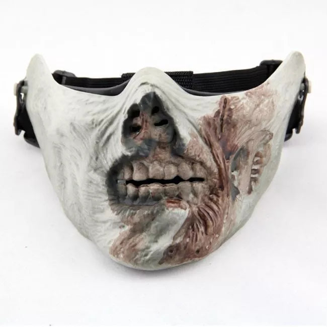 M05 Zombie Half Face Mask-玩具/游戏-Biu Blaster-Biu Blaster