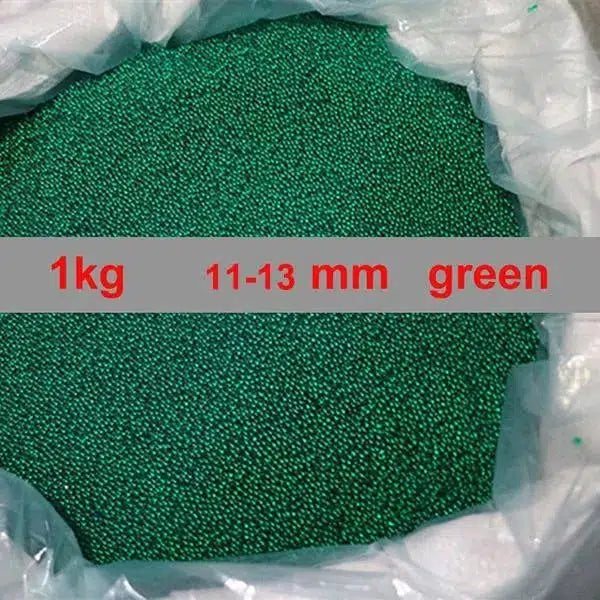 1Kg 11-13mm Gel balls-gel balls-Biu Blaster-green-Biu Blaster