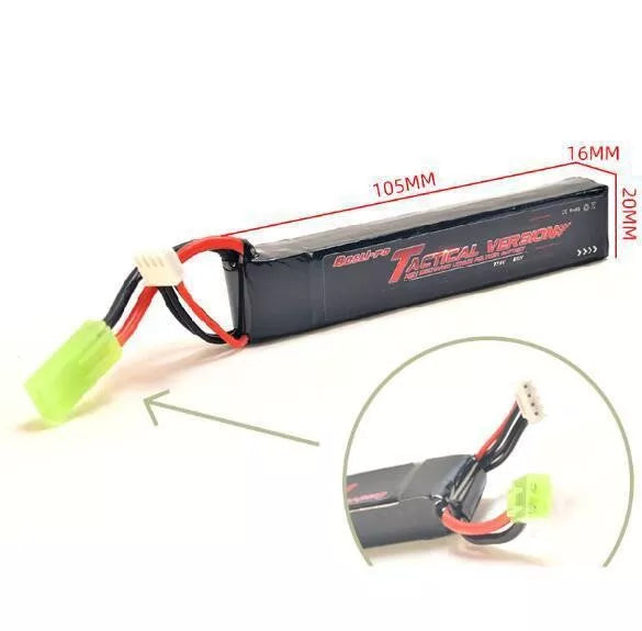 Bosli-po Lipo Battery with Tamiya Plug-battery-Biu Blaster-7.4V- Biu Blaster