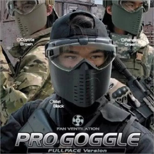 Dustproof Anti-fog Tactical Full Face Goggle Mask-玩具/游戏-Biu Blaster-Biu Blaster