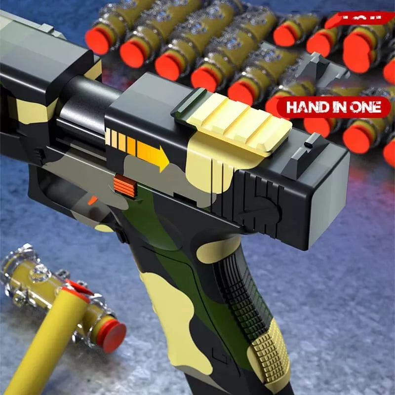 Electric Full Auto G17 Belt Fed Foam Blaster-foam blaster-Biu Blaster-Uenel