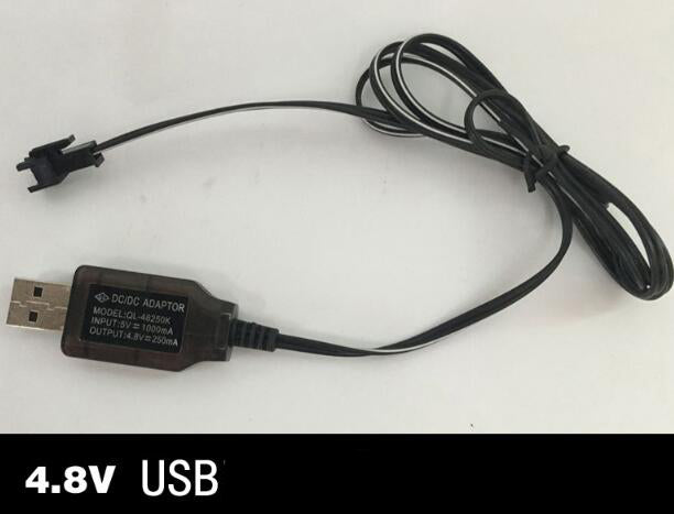 Lipo Battery USB Charger 11.1v 7.4v 6v 4.8v-battery-Biu Blaster-4.8v-Biu Blaster