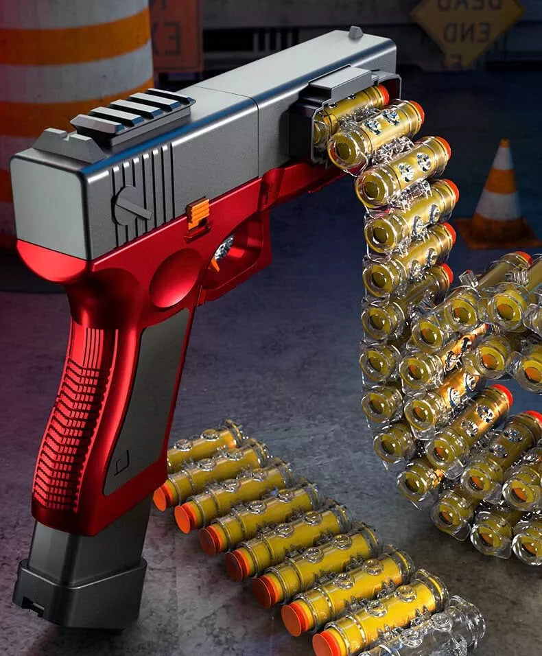 Electric Full Auto G17 Belt Fed Foam Blaster-foam blaster-Biu Blaster-Uenel