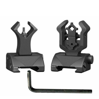 Flip Up Front & Rear Crab Iron Sights