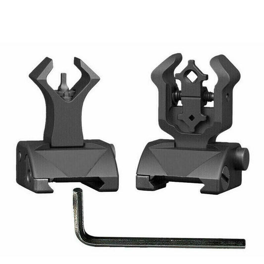 Flip Up Front & Rear Crab Iron Sights