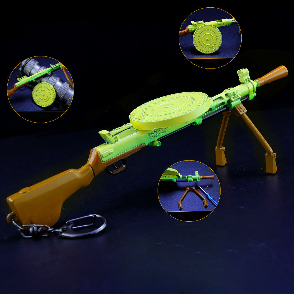 PUBG DP-28 Keychain-Toy Gun Keychains-Kublai-Dp-28 (Fresh Lemon)-Kublai