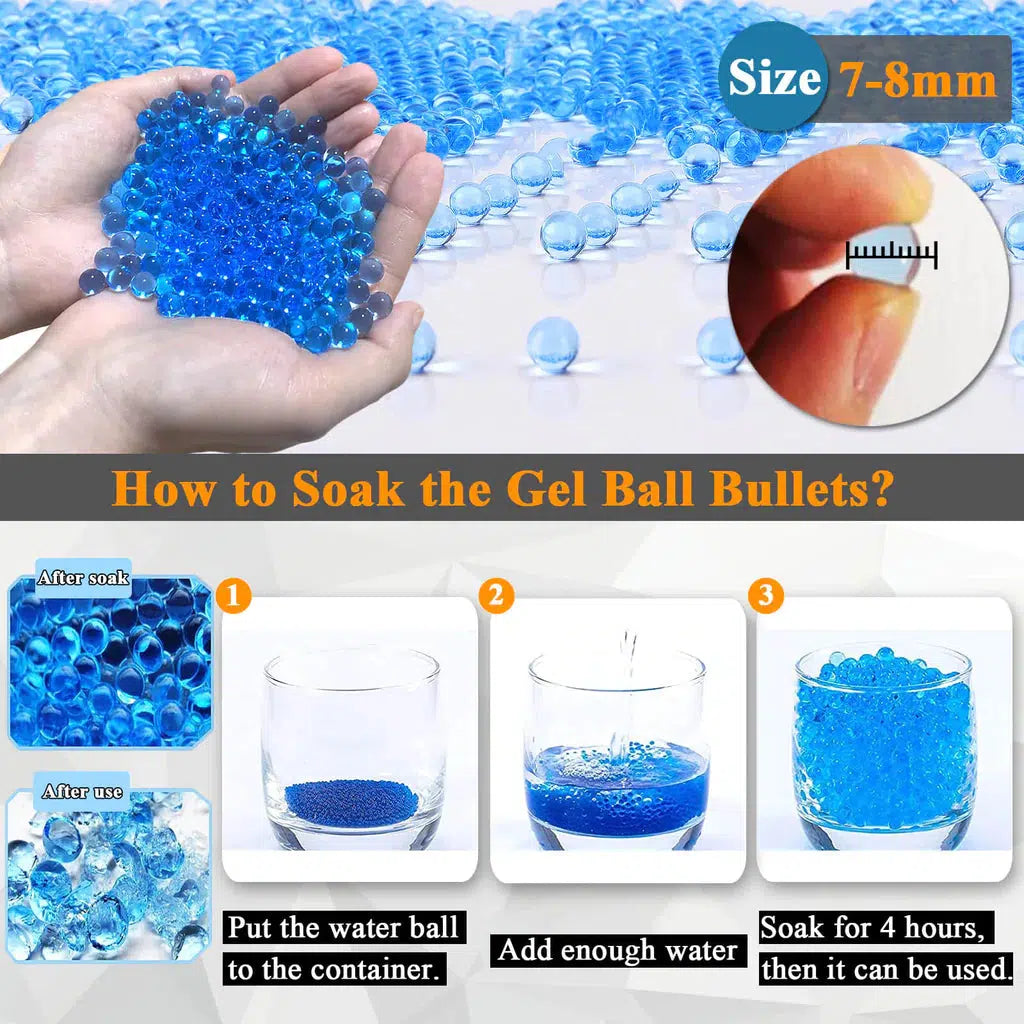 JM X2 Gel Ball Blaster Splatter Water Beads Toy (US Stock)-gel blaster-Kublai-Kublai