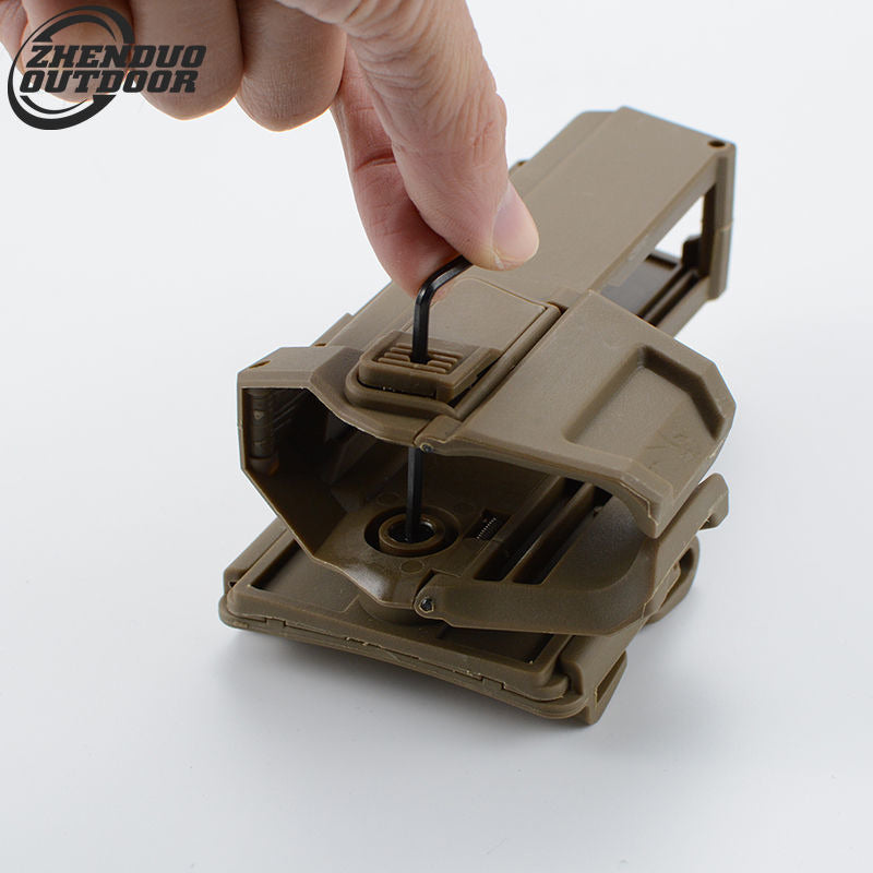 Zhenduo Outdoor Kublai P1 Holster G17 Universal Waist Quick Pull Sleeve Tactics-Tactical Accessories-Kublai-Kublai