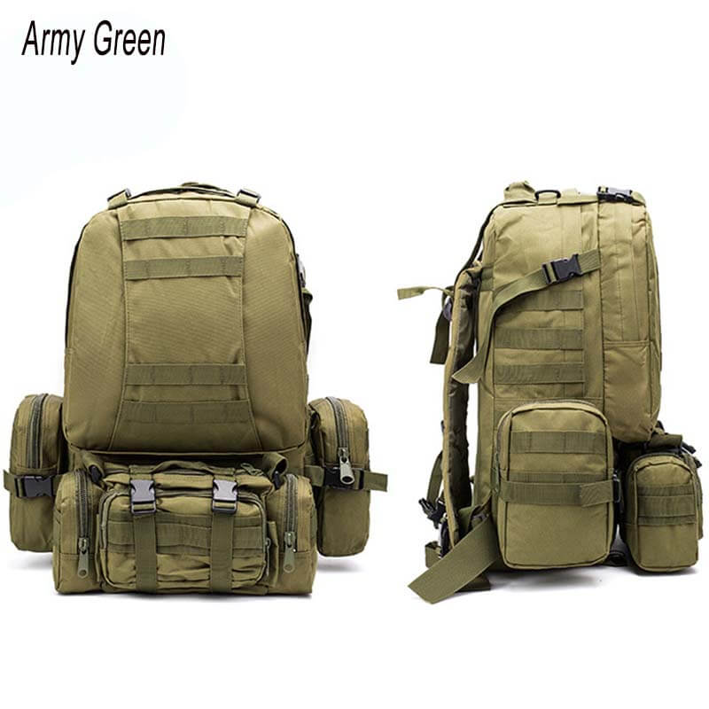 56-75L 3D Outdoor Sport Military Bag Rucksacks Backpack-bag-Biu Blaster-army green-Biu Blaster