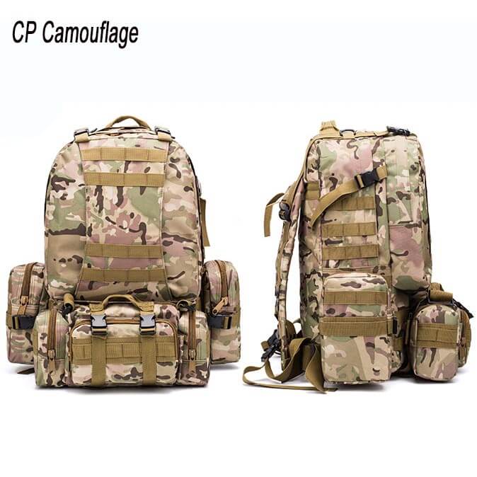 56-75L 3D Outdoor Sport Military Bag Rucksacks Backpack-bag-Biu Blaster-camouflage-Biu Blaster